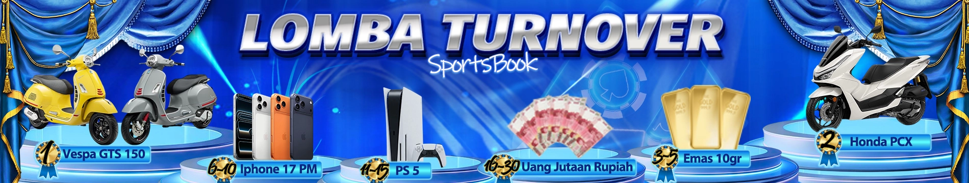 LOMBA TURN OVER  SPORTSBOOK